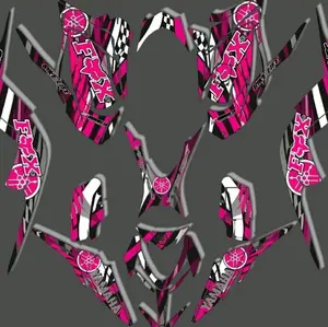 Yamaha raptor 700r Graphic kit 2013 to 2023