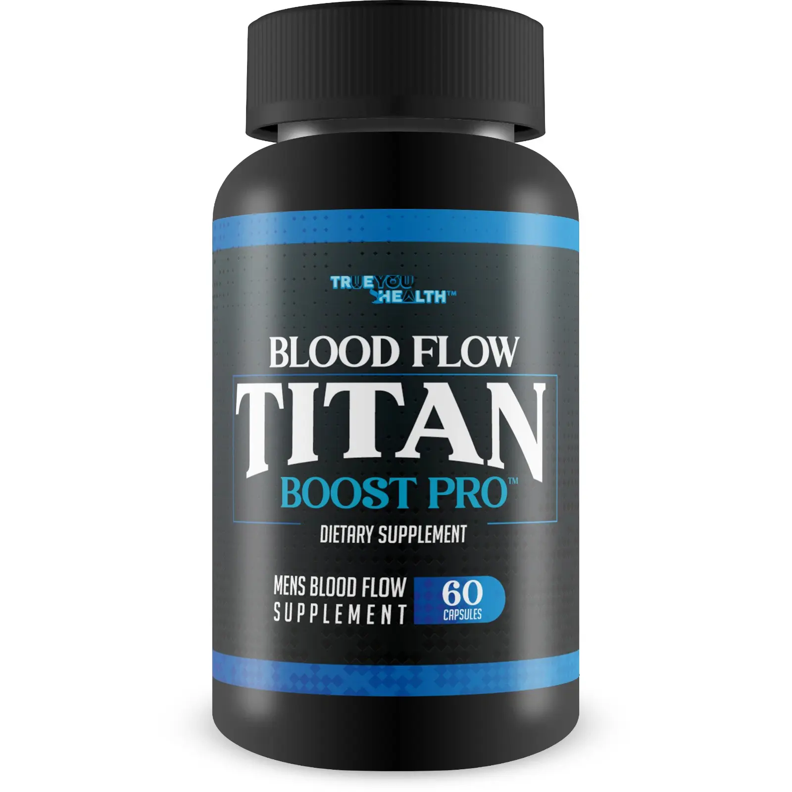 Blood Flow Titan Boost Pro Mens Dietary Capsules - Natural Blood Flow Supplement for Heart Health, Fitness & Optimum Wellness Vitamins