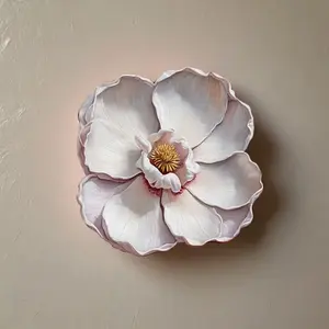 Flower Mold - Elegant beige/white/pink/brown/gray, flexible and sturdy silicone flower candle, soap, gypsum mold, suitable for DIY handicrafts, handmade gifts, - reusable and easy to demold, with exquisite petal and leaf details