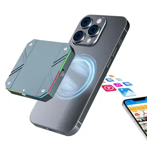 Magnetic Jet Portable External Hard Drive, USB-C Dust & Drop Proof High Speed Hard Drive, External Storage Device for PC, MAC, Laptop, Mobile Phone, External Data Storage