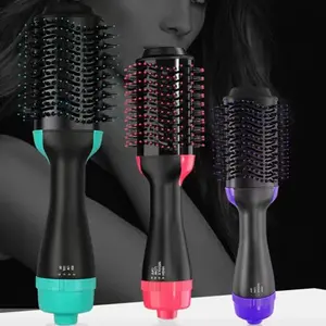 Multifunctional Hot Air Comb, 1 Box Automatic Hair Straightener, Negative Ion Hot Air Comb, Hair Styling Tool for Home & Salon Use, Daily Hair Styling Tools