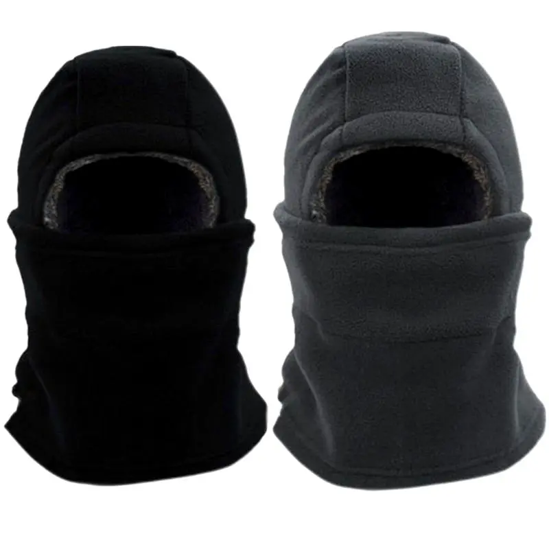 Unisex Windproof Balaclava Gaiter Mask - Thermal Fleece Moto Head & Face Cover, Neck/Ear Guard, 1 Size Motobike Riders Gear for Extreme Cold Motorcycle, Snowboarding Use, One Size