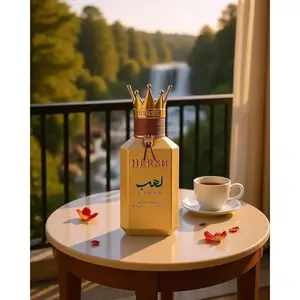 Al Ezz Oud Perfumes Hersh Lahab 100ml EDP Spray - High-Quality Men's Fragrance, Single Item, Fast Shipping