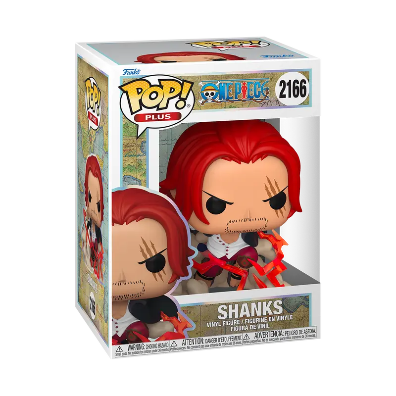 Funko Pop! Plus One Piece - Shanks (Divine Departure) #2166 Collectible Pop Vinyl Figure