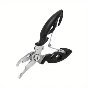 Multifunction Fishing Plier Scissor Braid Line Lure Cutter Hook Remover Fishing Tackle Tool Cutting Fish Use Tongs Fish Scissors