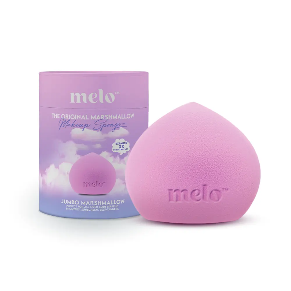 MELO️ The Original Marshmallow Makeup Sponge-Jumbo (Posh Pink)