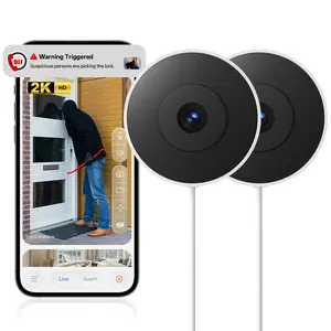 3MP 2K AI Smart Home Security Camera, Behavior Analysis Alerts, 2.4GHz/5GHz WiFi, Low-Light Full-Color Night Vision, Motion Detection, Two-Way Audio, APP Remote Control
