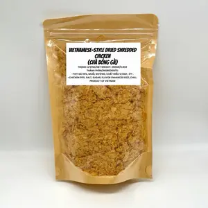 Vietnamese-Style Dried Shredded Chicken Floss - Chà Bông Gà-Authentic Vietnamese Dish for Rice Bread & Sticky Rice