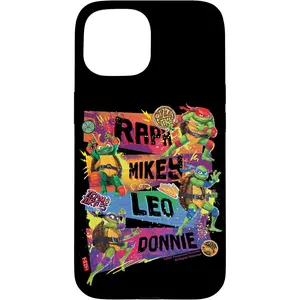 Teenage Mutant Ninja Turtles Mutant Mayhem Themed Phone Case Premium Matte Texture, Protection, Shockproof, Anti-Drop, Anti-Fingerprint For IPhone 17-12, Pro Max, Pro Protection Safety