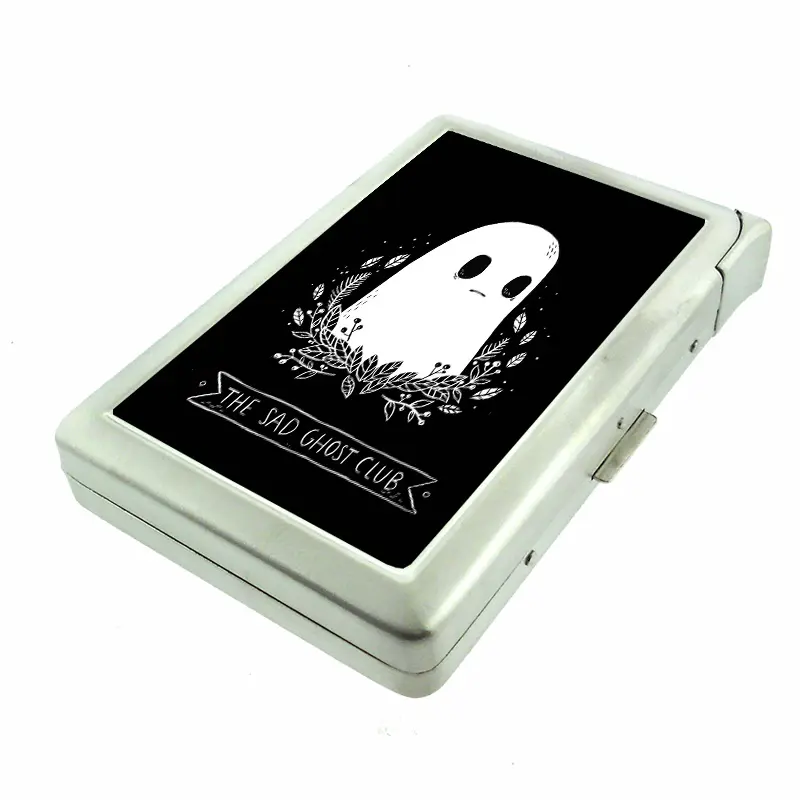 The Sad Ghost Club Metal Case w/Built in Lighter Wallet