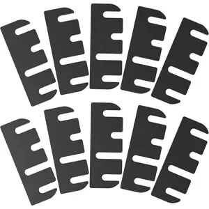Door Hinge Shims (0.040 Inch Thickness, 4.5 Inch Hinge Shims) - 10 Pack
