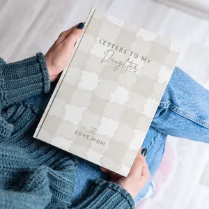 Letters To My Daughter Journal, Dear Daughter Journal, Gingham Style Notebook
