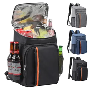 23L Insulated Cooler Backpack, Thermal Bag, Unisex Portable Picnic Bag, Ideal for Lunch, Beach, Camping, BBQ, Work, School Use