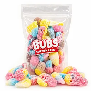 Bubs Swedish Candy Bonbon - Chewy Snack Sweet Treats Fruit Flavored