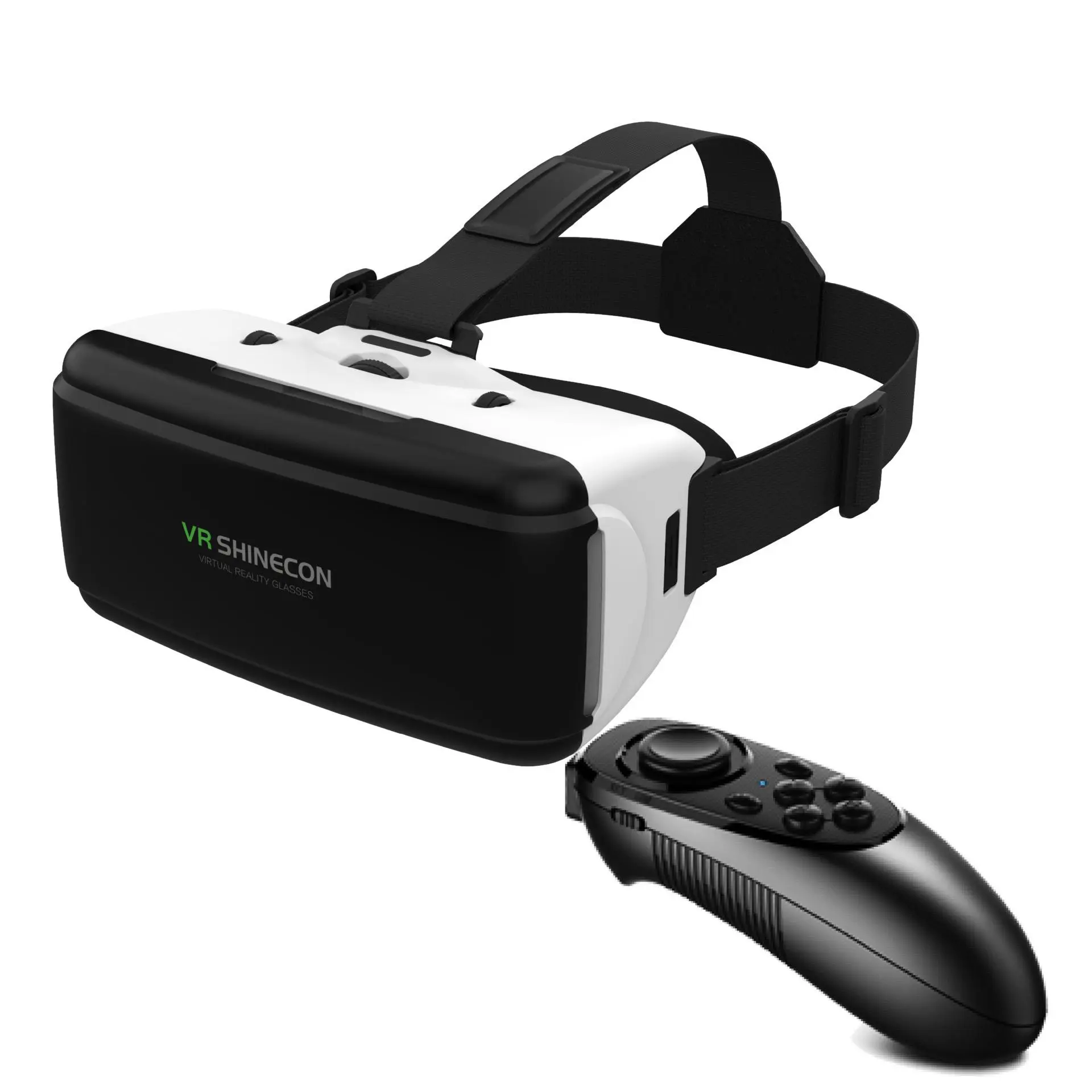VR SHINECON EXPERIENCE VR 3D VR Headset for Movies & Games Smartphone Compatible with Adjustable Lenses Ultra Comfortable Design for Best Immersive Virtual Reality at Home