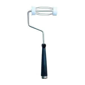 Threaded End 4 in. Metal & Plastic Cage Paint Roller Frame - Case of 24