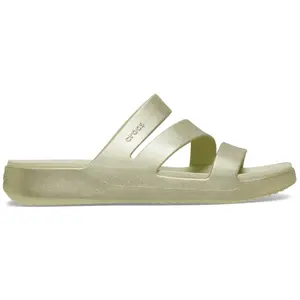 Crocs Women's Getaway Metallic Strappy Sandals