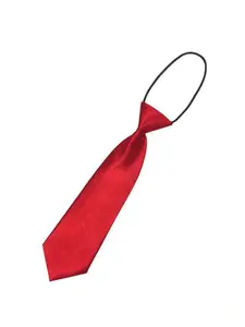 Elegant Satin No-Tie Bow Tie, College Style Bow Tie, Uniform & Daily Wear, Stylish Accessory for Men and Women