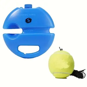 Tennis Training Set for Beginners, Includes Automatic Ball Launcher and String, Ideal Gift for Outdoor Sports Lovers, Perfect Christmas Present
