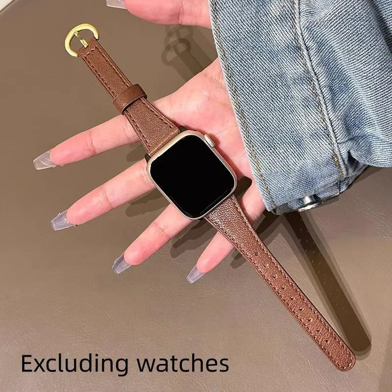 Fashionable Solid Color Watch Band (Band Only), Replacement Wearable Watch Band for Apple Watch 9/8/7/6/5/4/3/2/1/s/Ultra 2 Series, Smartwatch Accessories, Smart Watch Straps