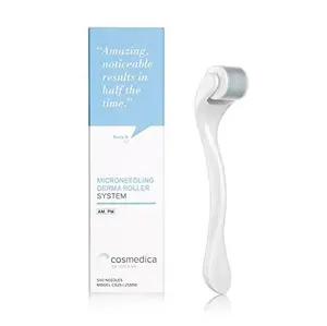 Cosmedica Microneedling Derma Roller System 540 Needles Black Floral540 Needles