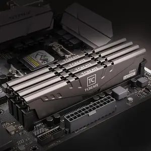 TEAMGROUP T-Create Expert overclocking 10L DDR4 32GB Kit (2 x 16GB) 3200MHz (PC4 25600) CL16 Desktop Memory Module Ram - TTCED432G3200HC16FDC01