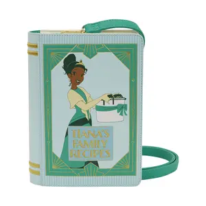 Loungefly Disney The Princess and the Frog Tiana Recipe Book Crossbody Bag