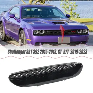 MUTUSAISI Center Hood Bezel Grill Scoop Grille For Dodge Challenger 2015-2021 Replacement Accessories