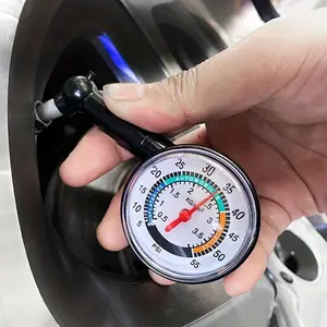 Automotive tire pressure gauge detection High-precision mechanical barometer Multifunctional automotive emergency tire pressure monitor