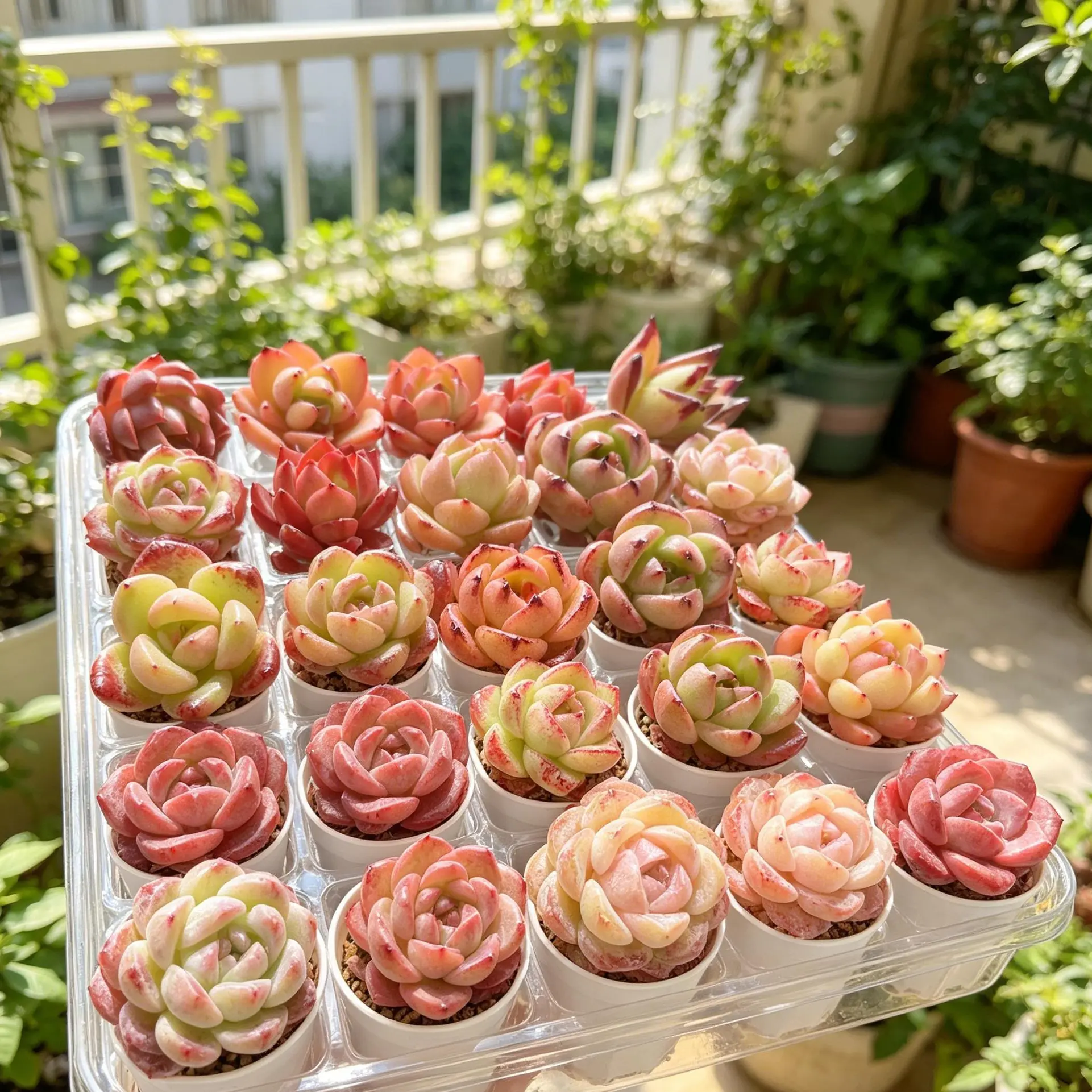24-Pack Mini Succulents (0.5–1.5”) – Random Assorted Live Plants, Easy Care, Bare Root, Perfect for Wedding Favors, Party Decor, Gifts