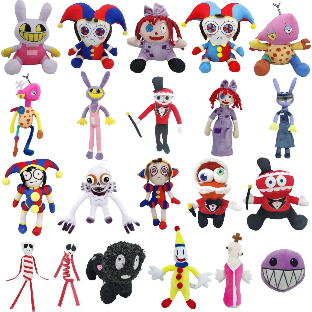 Plush The Digital Circus Stuffed Doll, Toys for Kids