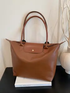 Women's Fashionable Large Capacity Tote Bag, Casual Versatile Design Shoulder Bag for Work & Daily Used, Trendy All-match Bag for Commuters and Travelers, Office Work Bag