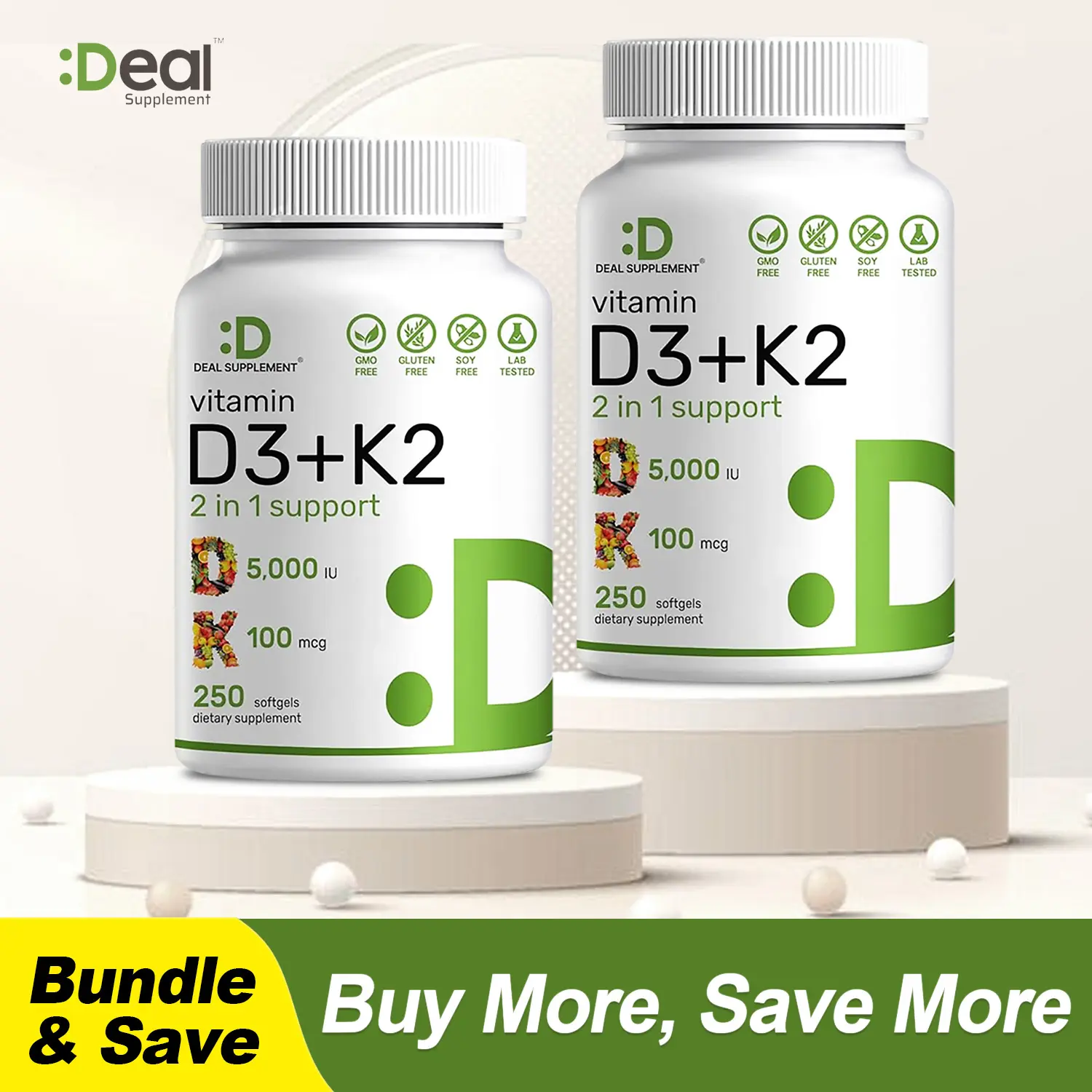 D3K2 Pack of 2