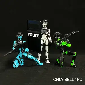 New T13 Action Joint Figure, Special Forces Doll with Multiple Equipment Configurations, Durable Abs Material, Perfect Gift for Gamers