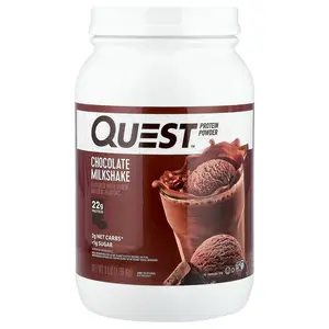 Quest Nutrition Protein Powder, Chocolate Milkshake, 3 lb (1.36 kg)