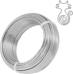 12 Gauge  Wire, 105  2mm Bendable Metal Craft Wire for Sculpting, Armature,  Making, Floral Making, Doll Making, Modelling, Crafting, Bonsai  ()