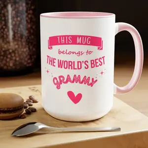 Best Grammy Gift for Grandma Mug, Mothers Day Gift for Grammy Mug, Grammy Coffee Mug, This Mug Belongs to the Best Grammy Birthday Gift