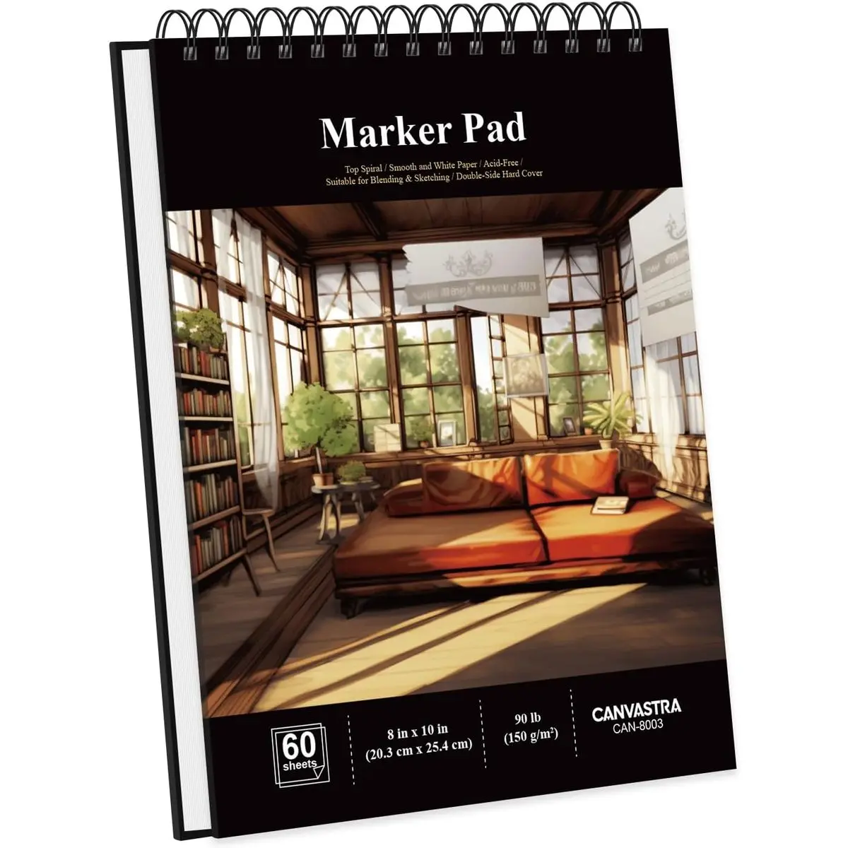 8" × 10", 60 Sheets