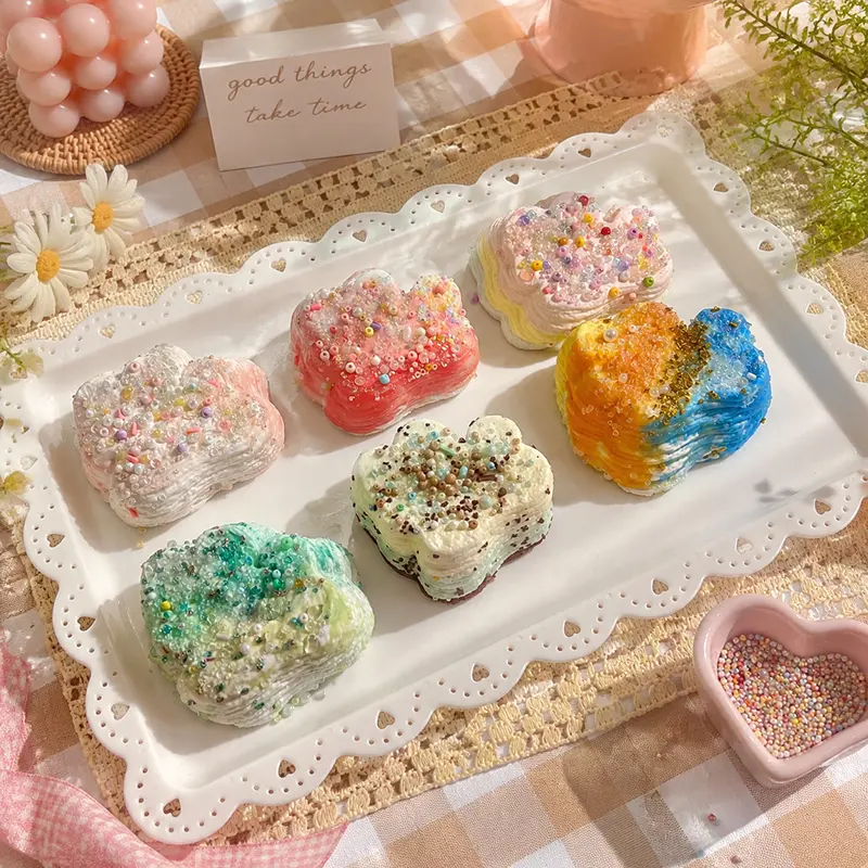 Fantasy World Rabbit & Bunny Blind Box | Handmade Silicone Squishy Collectible | Kawaii Sensory Fidget Stress Relief Toy | Cute Desk & Room Decor Gift