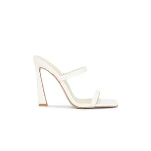 RAYE Pauline Heel in White Nappa