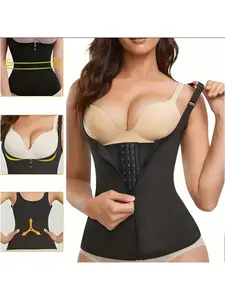 Sexy Women's Fitness Tank Top with Buckle Zipper Design, Tight-Fitting Workout Vest, Perfect Sports Companion, Ideal for Gym & Training, Gym Workout Wear, Workout Apparel
