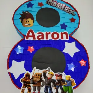 Roblox number handmade piñata