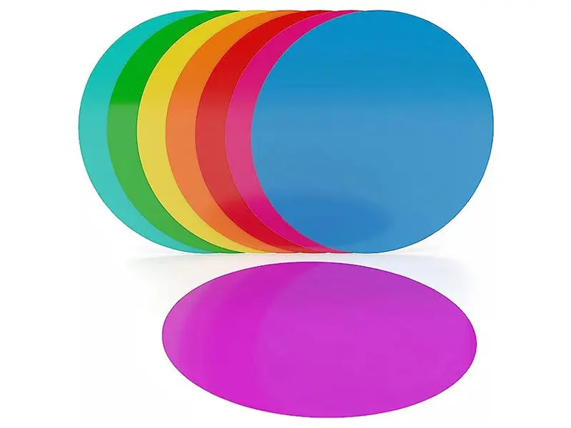 8 Pack Dry Erase Dots 11"