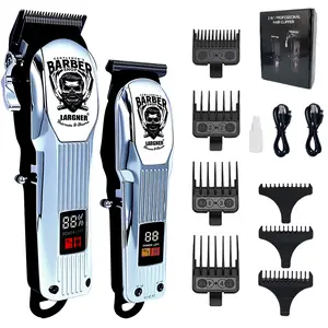 Durable Electric Shaver Set, Two-In-One Multifunctional Grooming Kit, Beard Trimmer, Display Barber Hair Clippers, Ideal Gift for Men