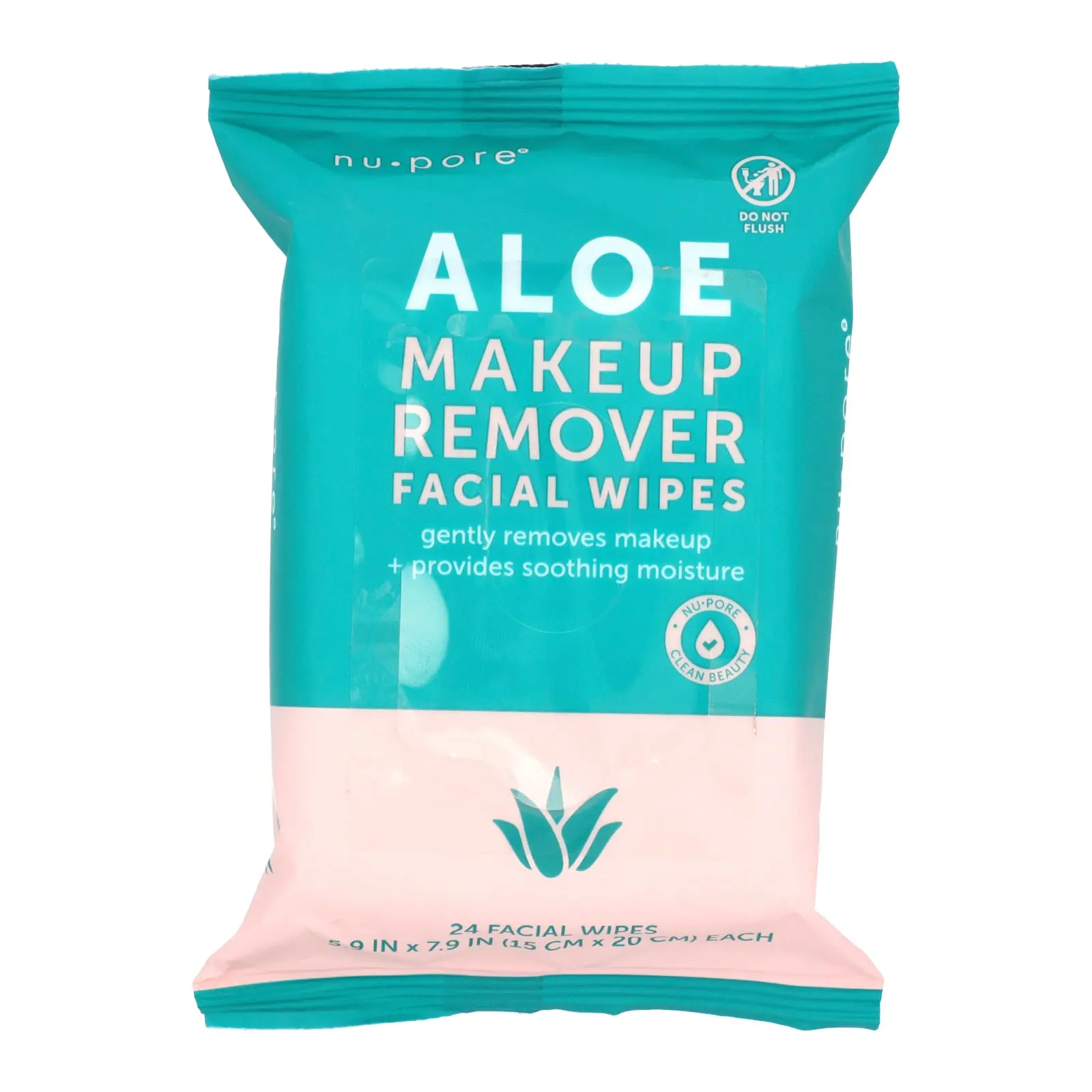 Nu-Pore Aloe Makeup Remover Facial Wipes , 24 Wipes Nu-Pore Aloe Makeup Remover Facial Wipes , 24 Wipes