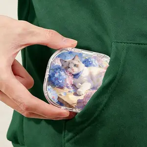 Cute Pet Pattern Tea Bag Storage Box, Mini Sealed Portable Case, Moisture Isolation, Portable Tea Bag Organizer for Shopping, Commute & Travel
