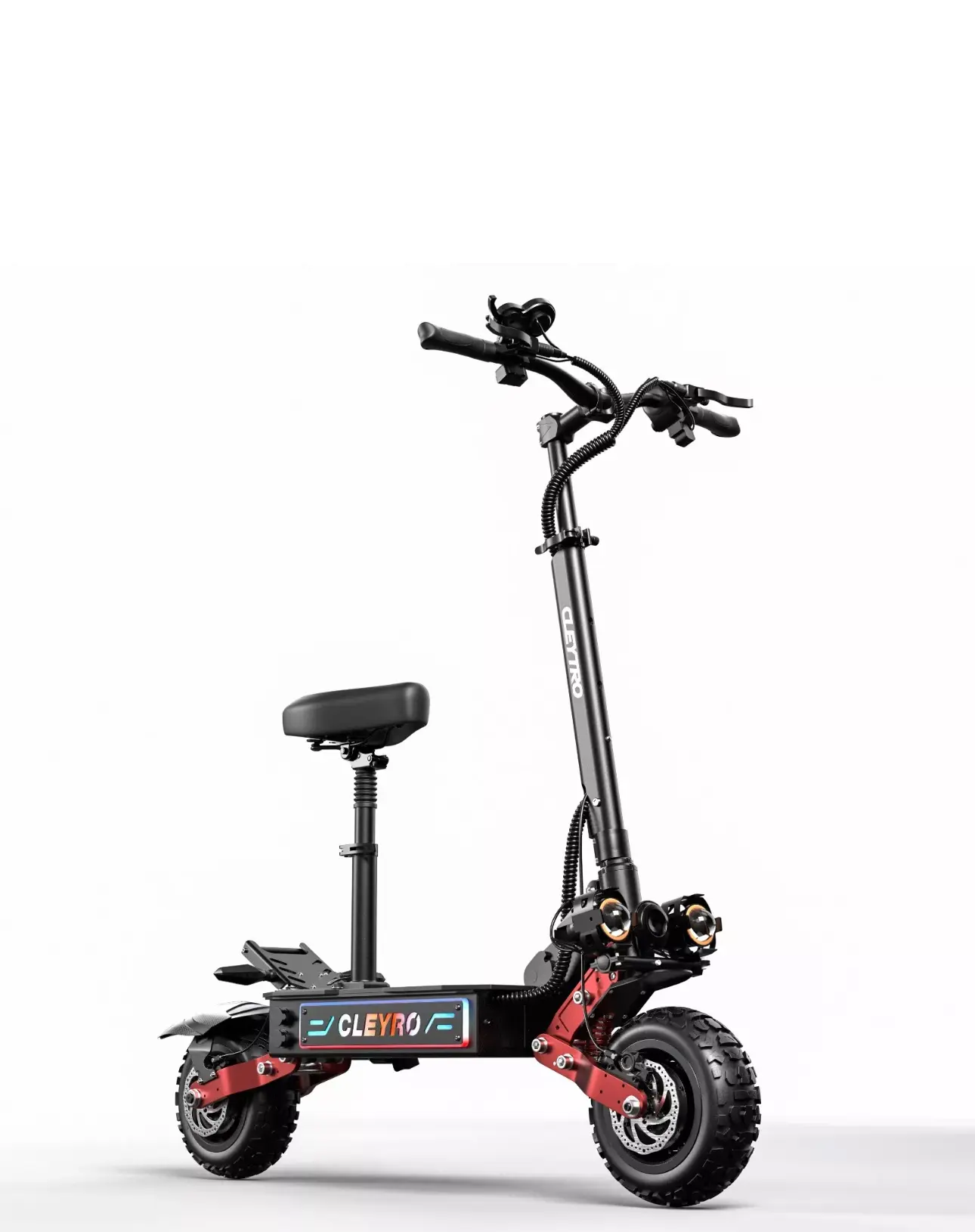 6000W Folding Dual Motor 60V 33A Adult Electric Scooter 11" Road Tire E-Scooter