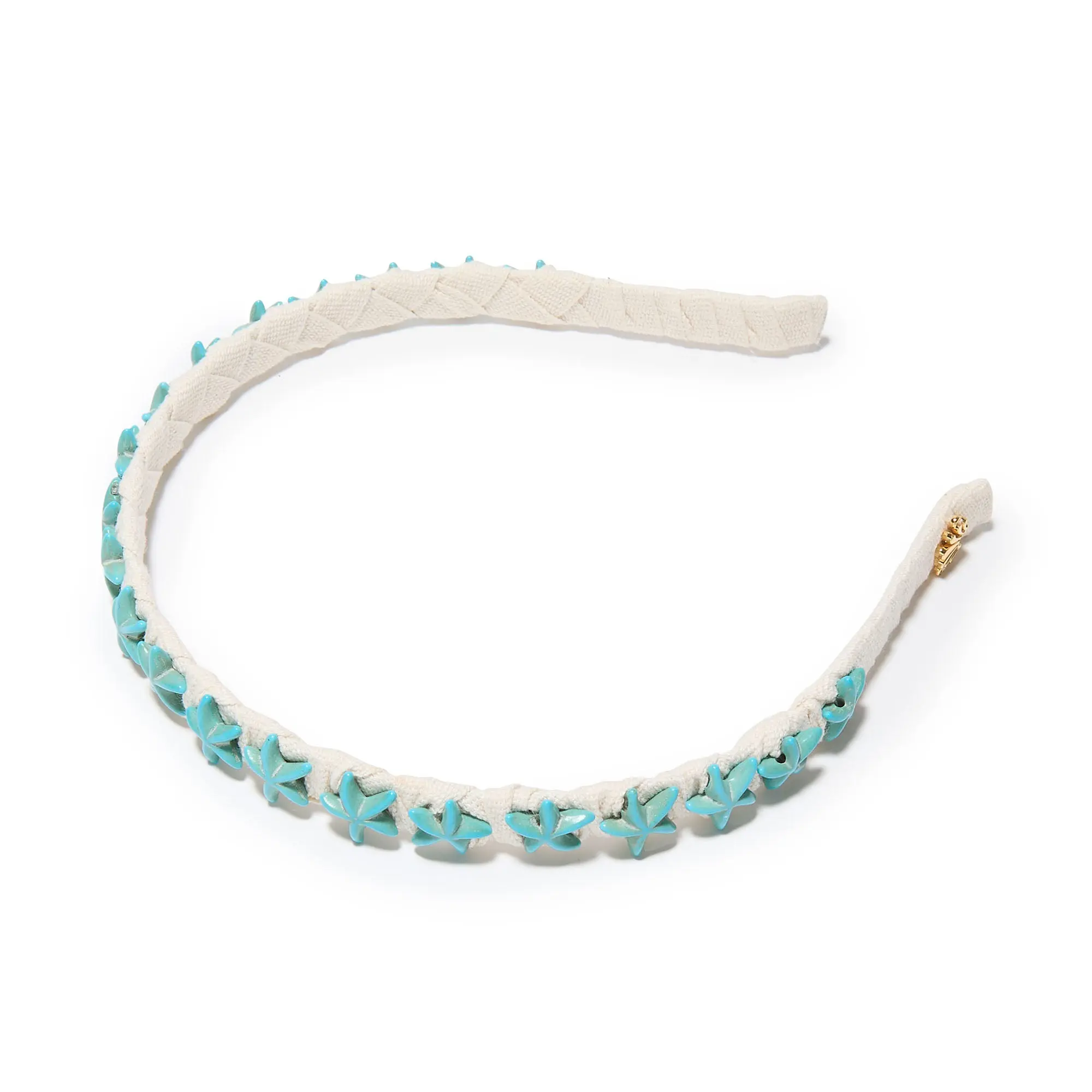 TURQUOISE STARFISH STRAND HEADBAND