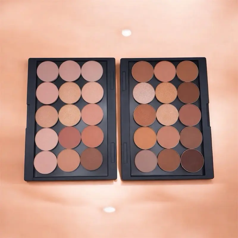 Small Double Sided Magnetic Makeup Container – No Hinge Design