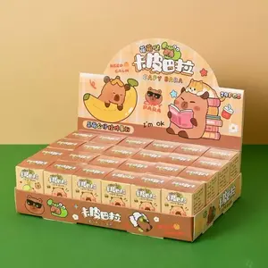 24 Box Capybara Blind Box Keychain Figurine Pendant School Gate Student Reward Small Toy Cute, Kids Collectible Toys, Random Surprise Gifts